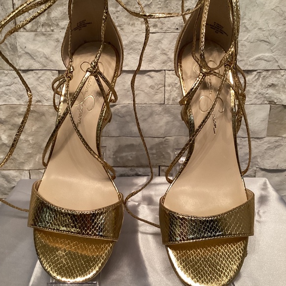 Jessica Simpson Valren Wedge Sandals - Picture 2 of 11